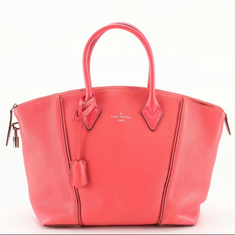 Louis Vuitton Calfskin Leather Soft Lockit PM Two-Way Bag